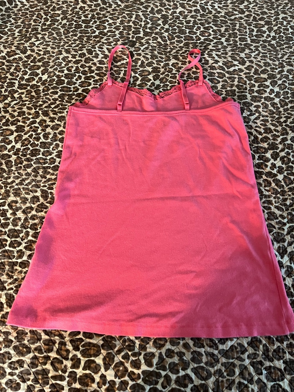 Dots White Lace Trim Camisole - Picture 4 of 11